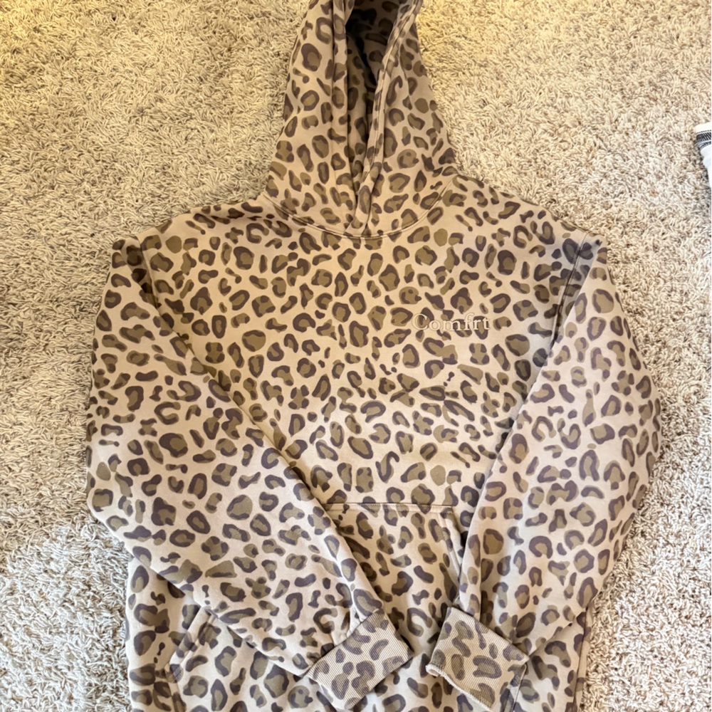Leopard Print Hoodie